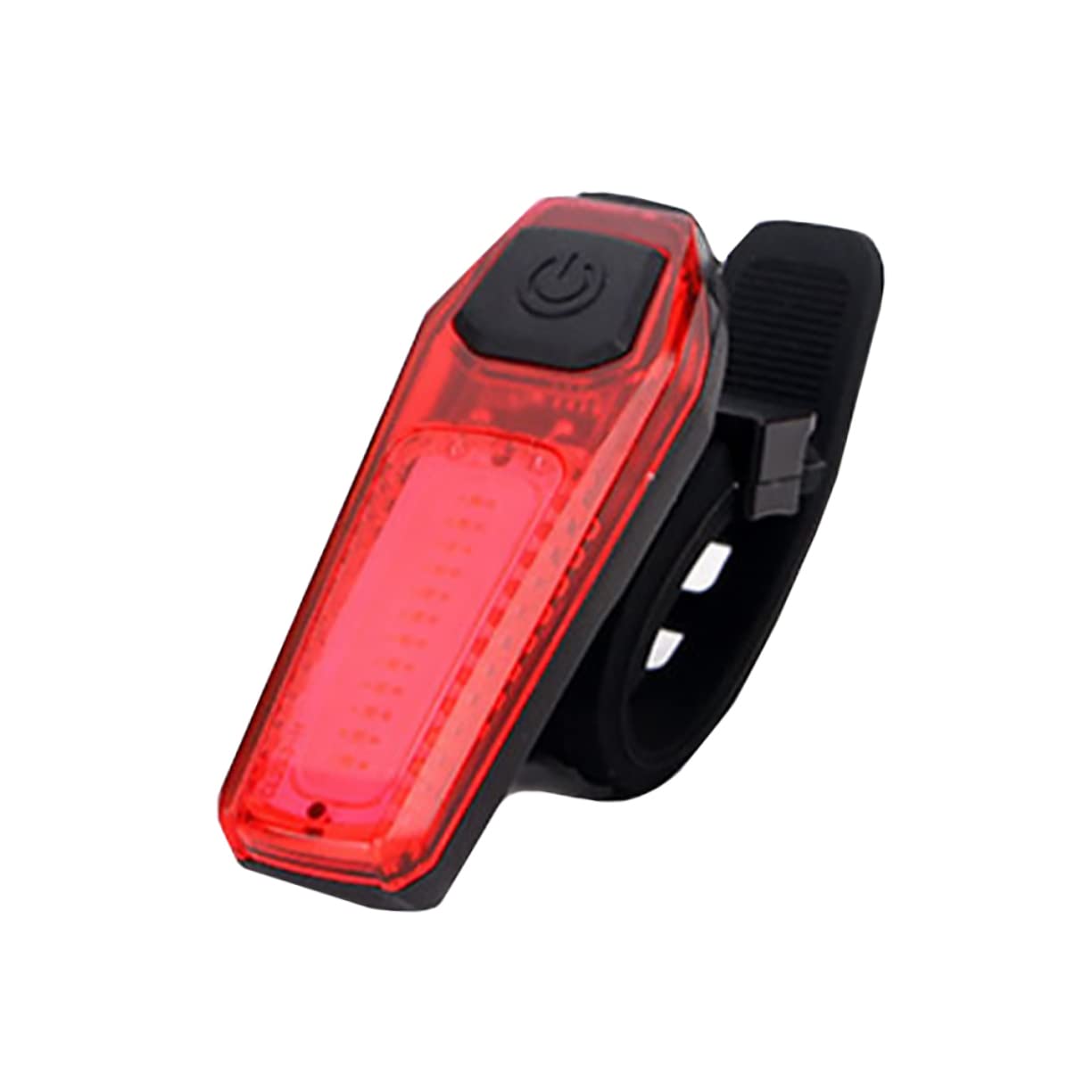 Abaodam USB Rechargeable Bike Safety Lamp Bright LED Light for Night Riding Mountain Bike Light Easy Installation Durable Plastic Design for Outdoor Cycling