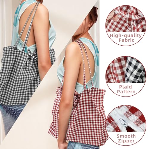 Bolso Tote para mujer y niñas de algodón miniatura 5