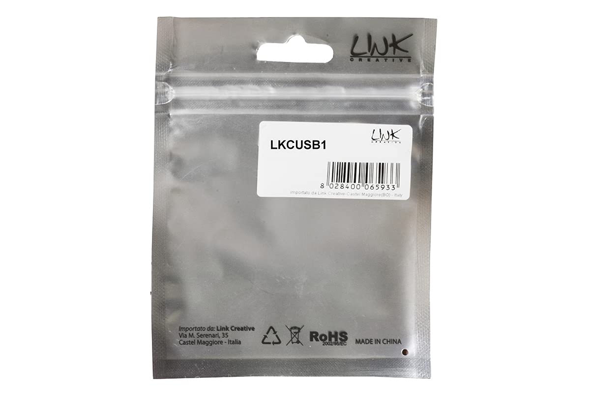 LINK LKCUSB1 Cavo Usb 2.0 Maschio/Femmina Rame Connettore Femmina Isolato Mt 1