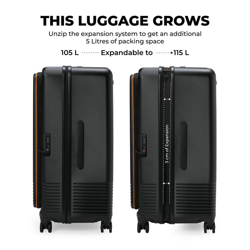 MOKOBARA-The-Access-Trunk-Expandable-Luggage-Black-Unisex-Polycarbonate-8-Wheel-Trolly-Hardsided-Suitcase-with-Built-in-TSA-Lock-Travel-Suitcase-Crypto-Sunray