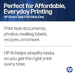 HP Smart Tank 5101 Wireless All-in-One Refillable Printer, Scanner, Copier with 2 years of Ink included, Wireless printer-for-home use an EcoTank Alternative (1F3Y0A) - Image 5