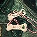 5pcs Personalized Dog Bone Clay Tags Christmas Tree Decorations Handmade Bone Ornaments Pet Memorial Or Sympathy Gifts Christmas Gifts For Dog Lovers
