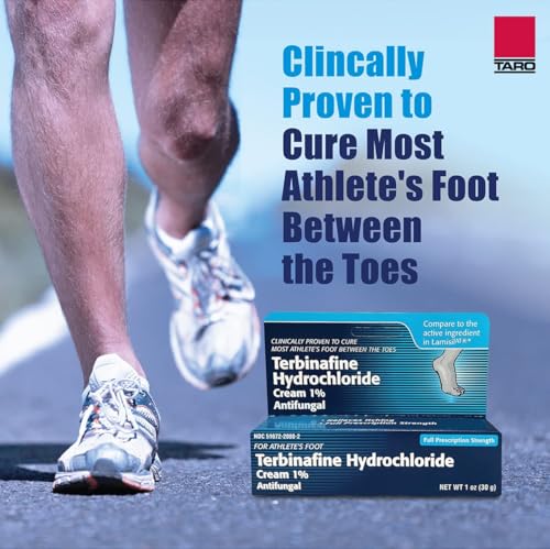 taro terbinafine hydrochloride antifungal cream 1 - athletes foot cream extra strength relieves itching amp burning cures most athlete39s foot jock itch amp ringworm 1 oz