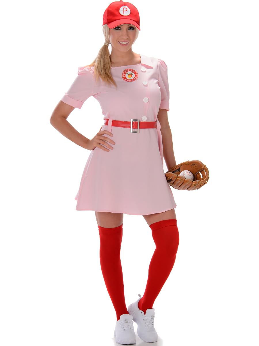 Karnival Costumes Peaches Baseball Player Women's Costume
