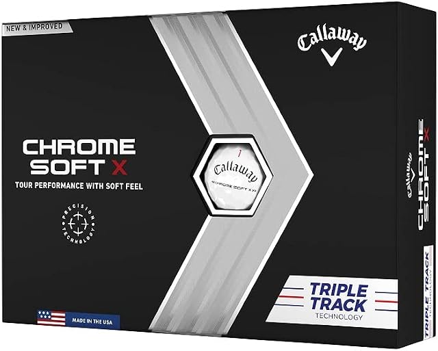 Callaway Golf Chrome Soft X Golf Balls (2022 edition)