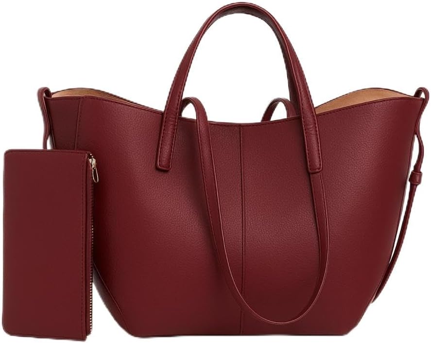 Tote Bag for Women Trendy Handbags Purse Shoulder Bag designer handbags for women Stylish Crossbody bag for women 2 pcs set