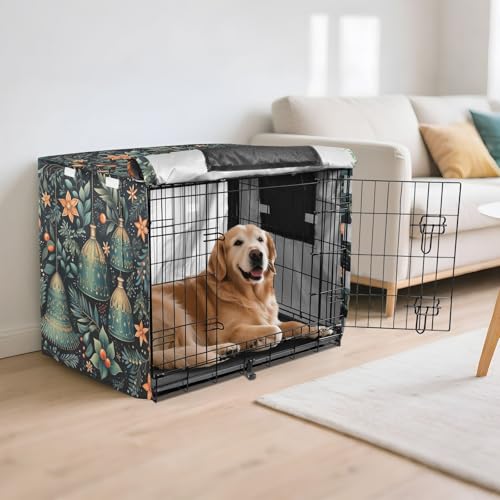 Housse de cage chien imperméable et résistante aux intempéries