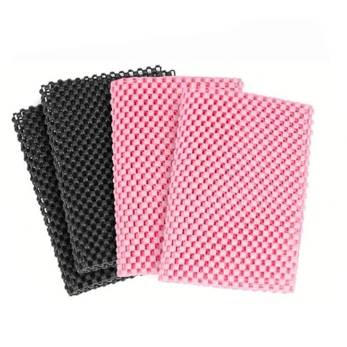 GOWENIC 4 Pack Pilates Grip Pads Nonslip Hand Mats para Equipos de Pilates, Barra de Ballet, Barra de Dominadas, Pesas Libres, Cojín Antideslizante para Ejercicio en Casa y Gimnasio