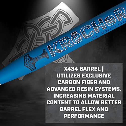 Worth | 2022 | Krecher | Xl | Usssa Slowpitch Softball Bat | 13.5" Barrel | 34" X 26 Oz. #TOP4