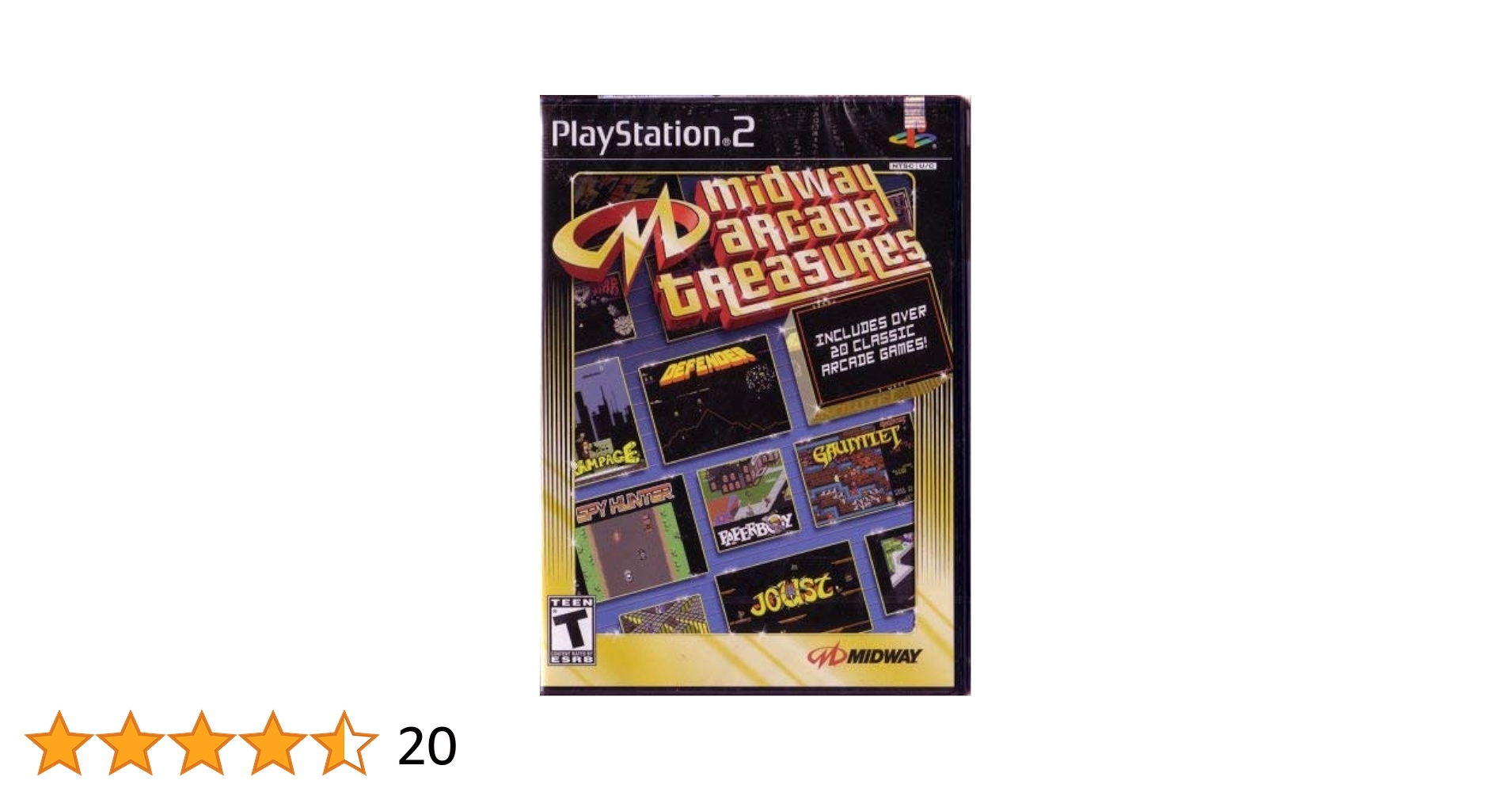 PS2 海外正規品 新品未開封 midway arcade treasures2 Amazon.com: Midway Arcade Treasures 2 - PlayStation 2