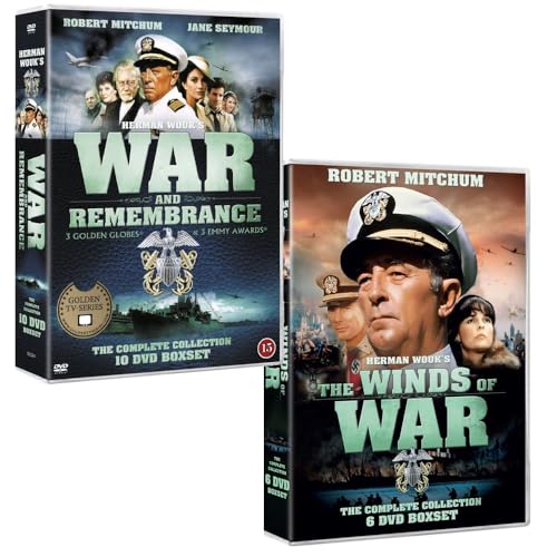 War and Remembrance & The Winds of War: Complete Collection – 16 DVD Box Set Bundle [DVD]
