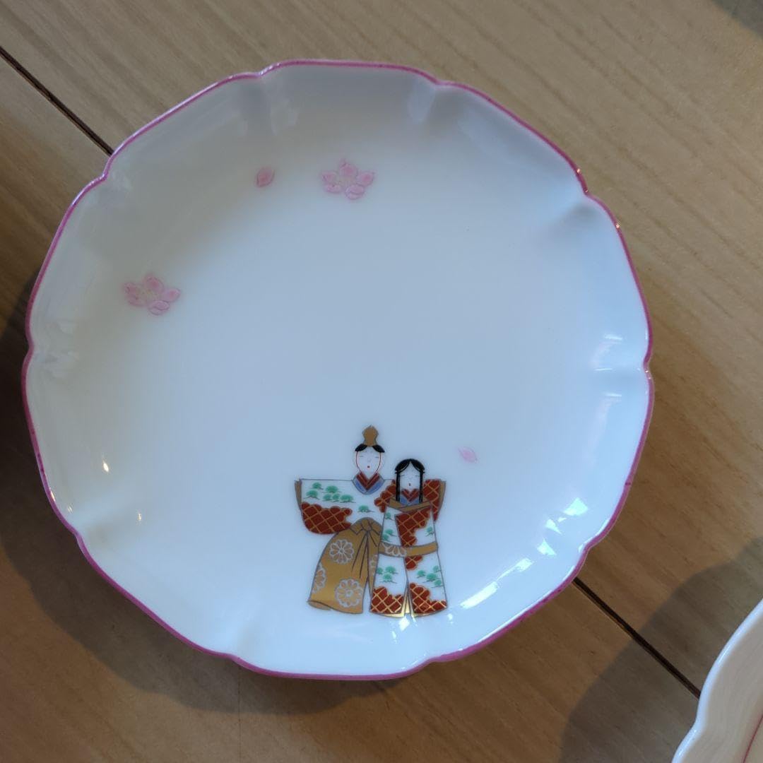 Amazon.co.jp: 深川製磁 雛人形柄お皿 : ホーム＆キッチン