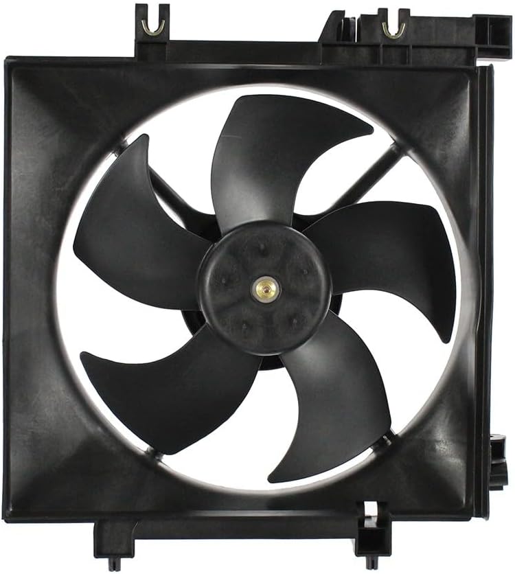 Replacement Left Engine Cooling Fan Assembly for 2005-2014 Subaru Legacy, Outback (2.5L 2458cc)
