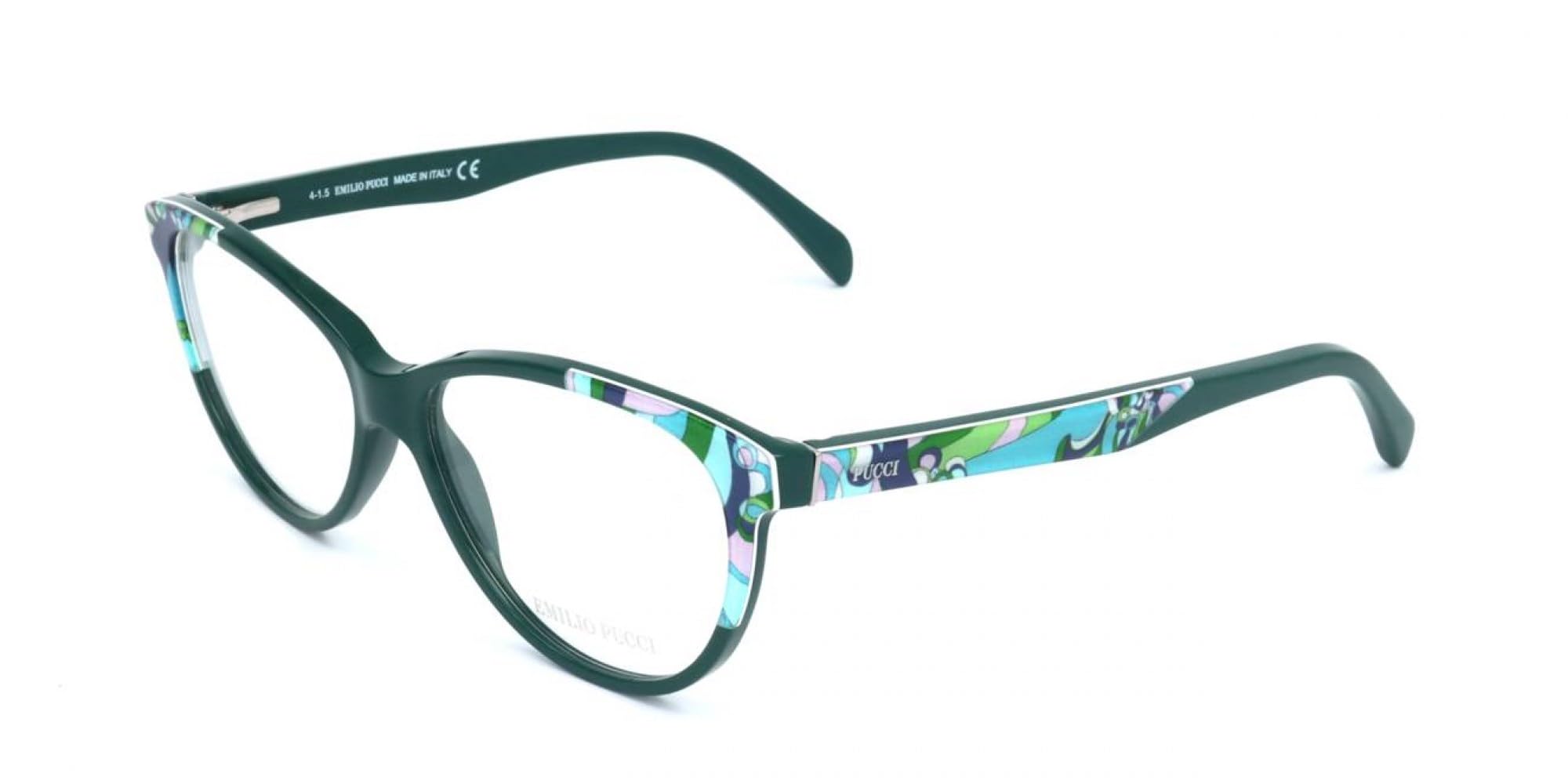 Emilio Pucci EP5022 Eyeglasses 093 Shiny Light Green 54-14-140