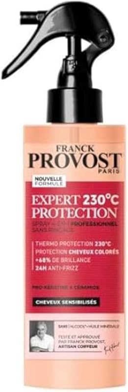 Franck Provost F. Provost Soin 4-en-1 sans Rinçage Professionnel Expert Protection 230°C 190 ml