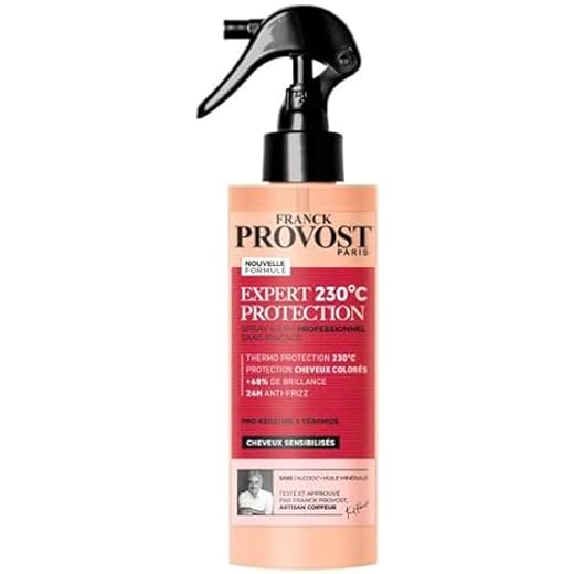 Franck Provost F. Provost Soin 4-en-1 sans Rinçage Professionnel Expert Protection 230°C 190 ml