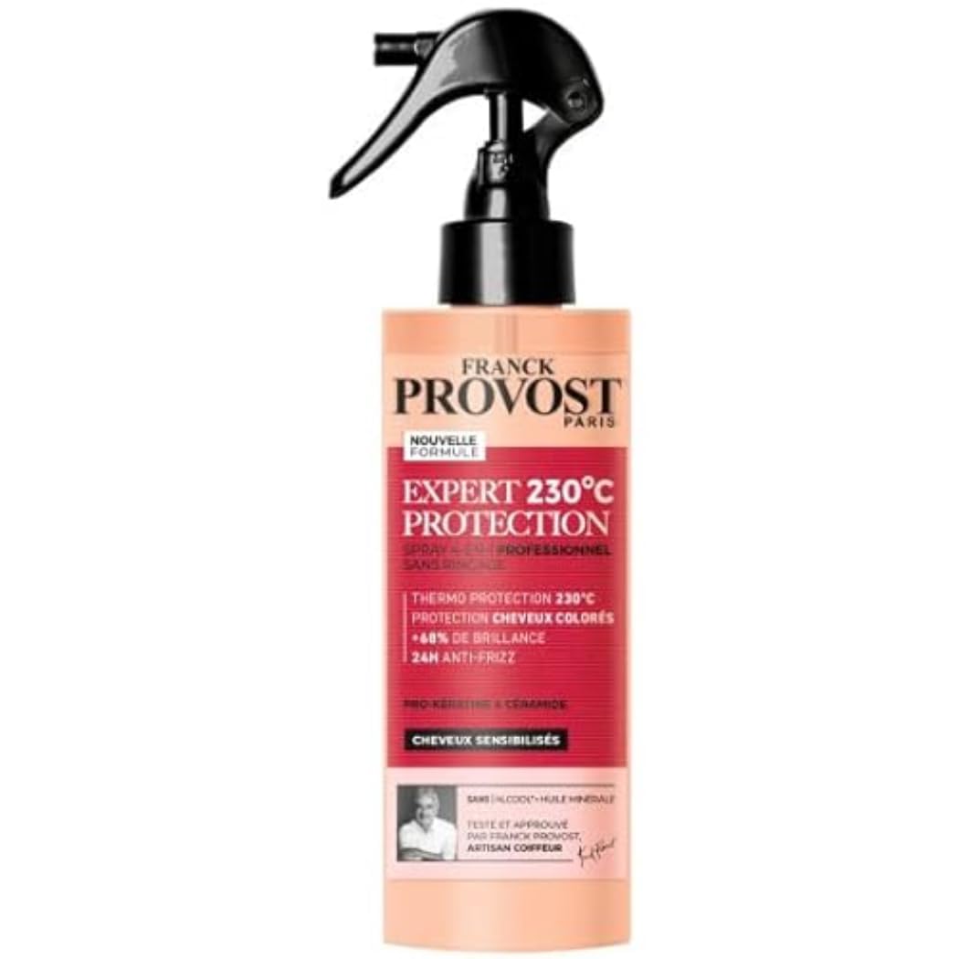 Franck Provost F. Provost Soin 4-en-1 sans Rinçage Professionnel Expert Protection 230°C 190 ml - 2