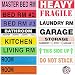 Tag-A-Room Moving Labels Color Coded (800 Count), 3-4 Bedroom Home Pack, Moving Supplies