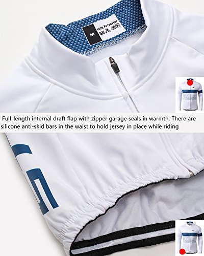 Chaqueta térmica ciclismo hombre manga larga talla 3XL miniatura 4