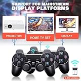 Retro Game Console,Wireless Retro Game Stick with 20,000+ Built-in Games, HDMI Output, Plug & Play, 2.4G Wireless Gamepads, Ideal for Family & Friends Entertainment - Image 2