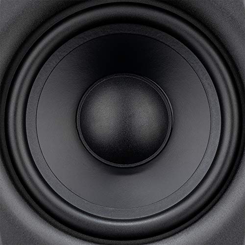 Fluid Audio F4 2-Way 4 Inch Active Studio Monitor, Black, Pair #TOP7