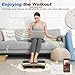 Yoleo Vibration Plate, Workout Vibrating Plate Exercise Machine for Weight Loss, Power Plates Machine Built-in Bluetooth Speaker for Lymphatic Drainage-Gold