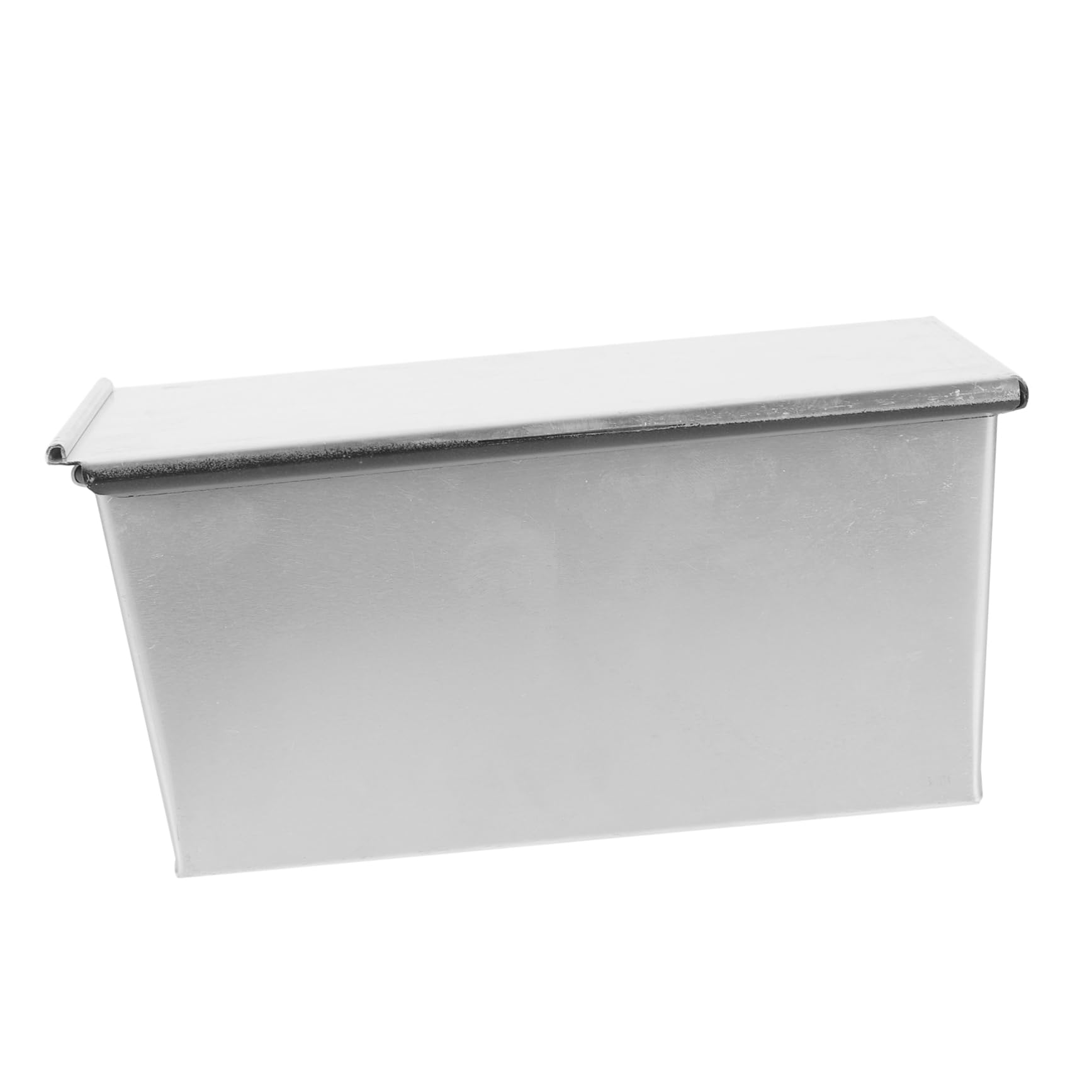 MAGICLULU Moule à Pain Grosse Capacité avec Couvercle Argenté en Alliage D'aluminium Antiadhésif pour Cuisson Rapide Pain de Mie Quotidien et Boulangerie