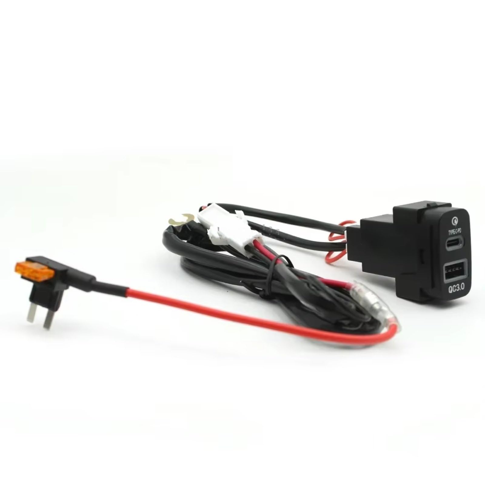 Consola Central Con Puerto USB Compatible Con Mitsubishi Para Outlander Puertos Duales Coche Para TYPE-C PD QC3.0 Rápido Toma Interfaz Cargador Puerto USB Coche