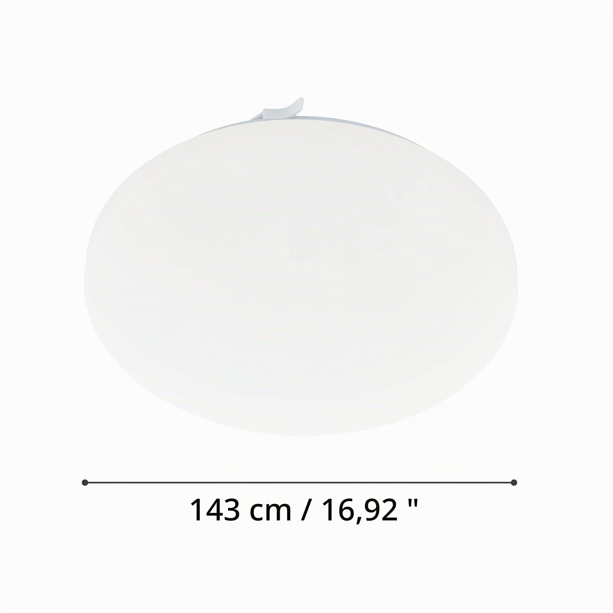 EGLO LED Deckenlampe Frania, 1 flammige Deckenleuchte, Material: Stahl