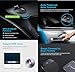 Hands Free Car Speakerphone Kit Bluetooth 5.0 Wireless Vehicle BT Handsfree Hands-Free Microphone Sun Visor Music Player with Mic