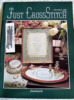 Single Issue Magazine JUST CROSS STITCH MAGAZINE JULY AUGUST 1988 (6) Book