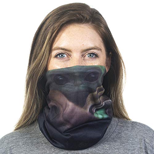Star Wars Child-Baby Yoda Neck Gaiter, Black, One Size