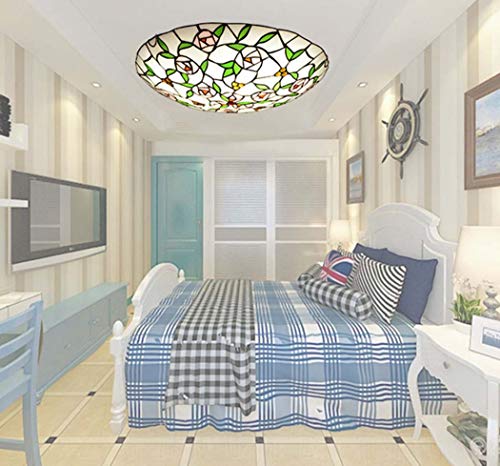 Plafond light rétro E27 et lampe pastorale 12W pour couloir élégant
