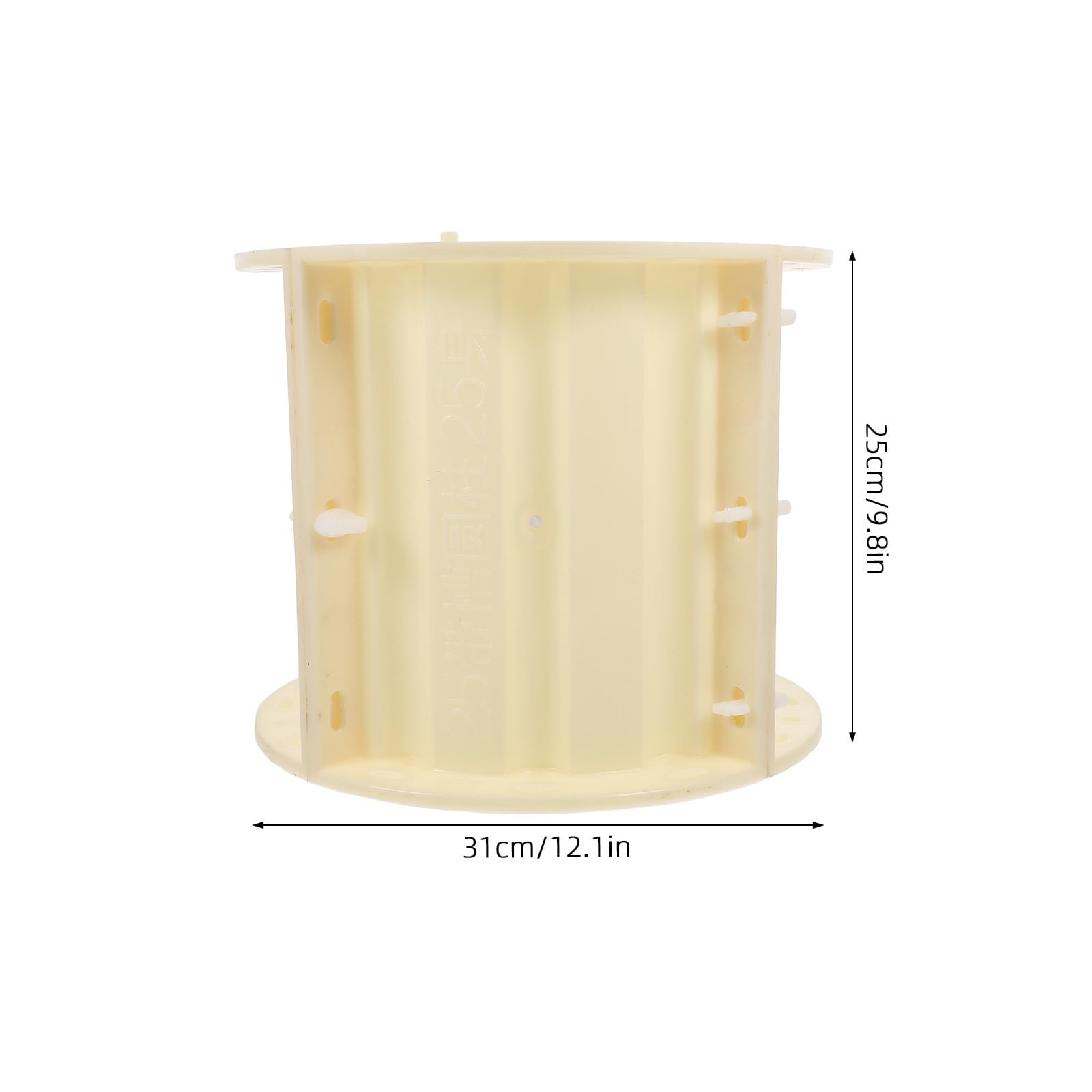 Römische Betonformen Säule für Villa Garten, Hohl, Abs, Beige