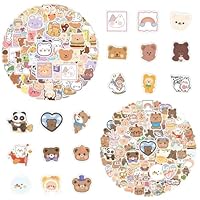 200 Cute Bear Stickers, Cartoon Decorative Stickers, Waterproof Hand Account Stickers, Can Decorate Water Cups And Notebooks.