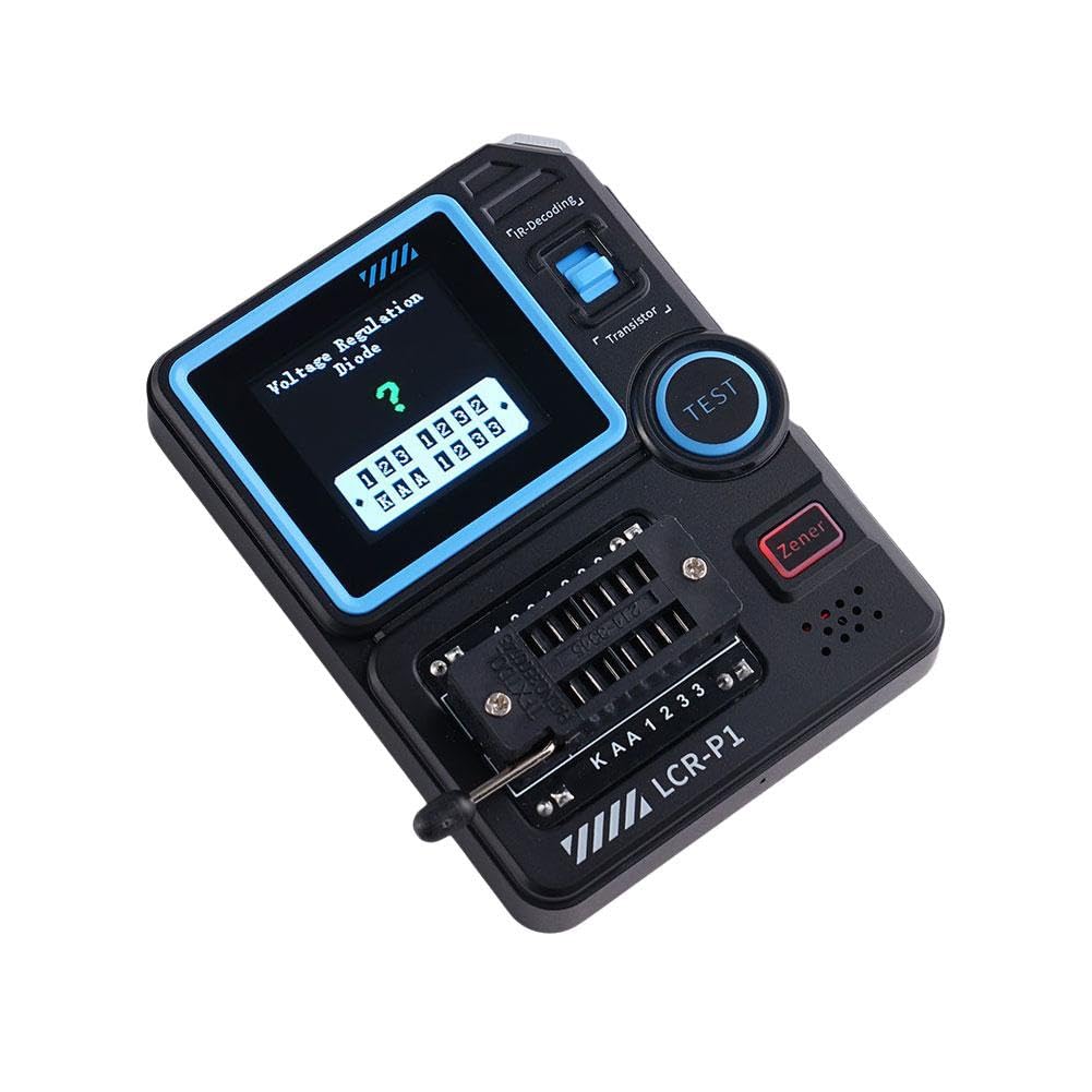 pofaa -P1 Transistor Tester Diode Triode Capacitance Resistance JFET, Meter Meter Tester Multifunction MOSFET IGBT