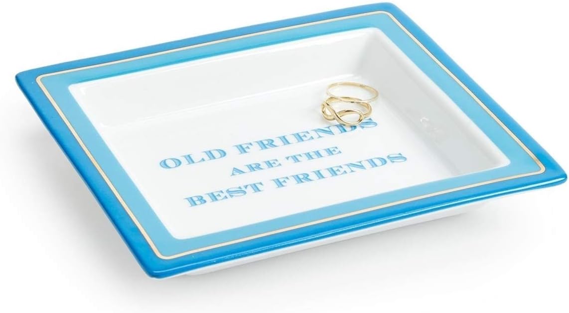 Two's Company Old Friends Tray in Gift Box