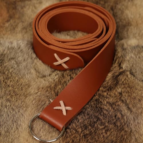 Renaissance Medieval Belt Knight Viking Retro Splicing Ring Belt Reenactment Accessory3