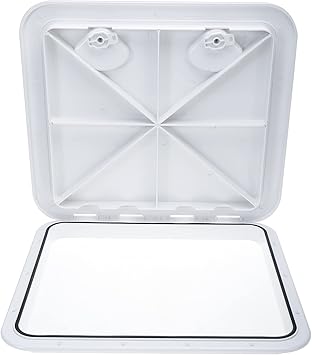 Amarine Made Marine Deck Hatch Boat Deck Hatch Access Hatch & Lid 20" X 18" 460 x 510mm
