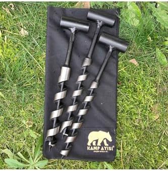 Kamp Ayısı Nordic Delme Çapı 18 Mm - Bushcraft İsveç El Burgusu Boyunduruk İsveç Ocağı Outdoor Kamp Ekipmanı - Görsel 6