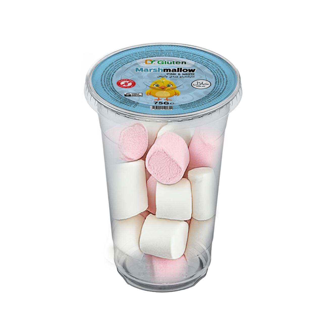 DR. GLUTEN GLUTENSİZ MARSHMALLOW PINK&WHITE 75 G