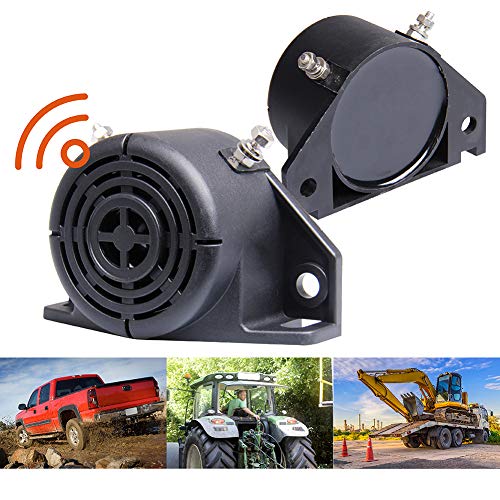 Carbole Reversing Back Up Alarm, Heavy-Duty 105Db 12V-24V Dc Professional Backup Reverse Warning Alarm With Very Loud Beeper Tone For Trucks Vans Cars Lorry Heavy Vehicles #TOP3