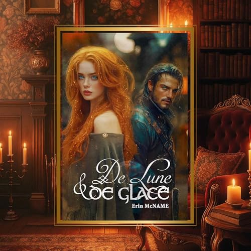 Ma dernière lecture au coin du feu : DE LUNE ET DE GLACE de Erin McName (2025) Podcast Por arte de portada