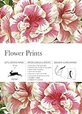 Flower Prints: Gift & Creative Paper Book Vol.77 (Multilingual Edition) (English, Spanish, French, Italian, German, Japanese and Chinese Edition)