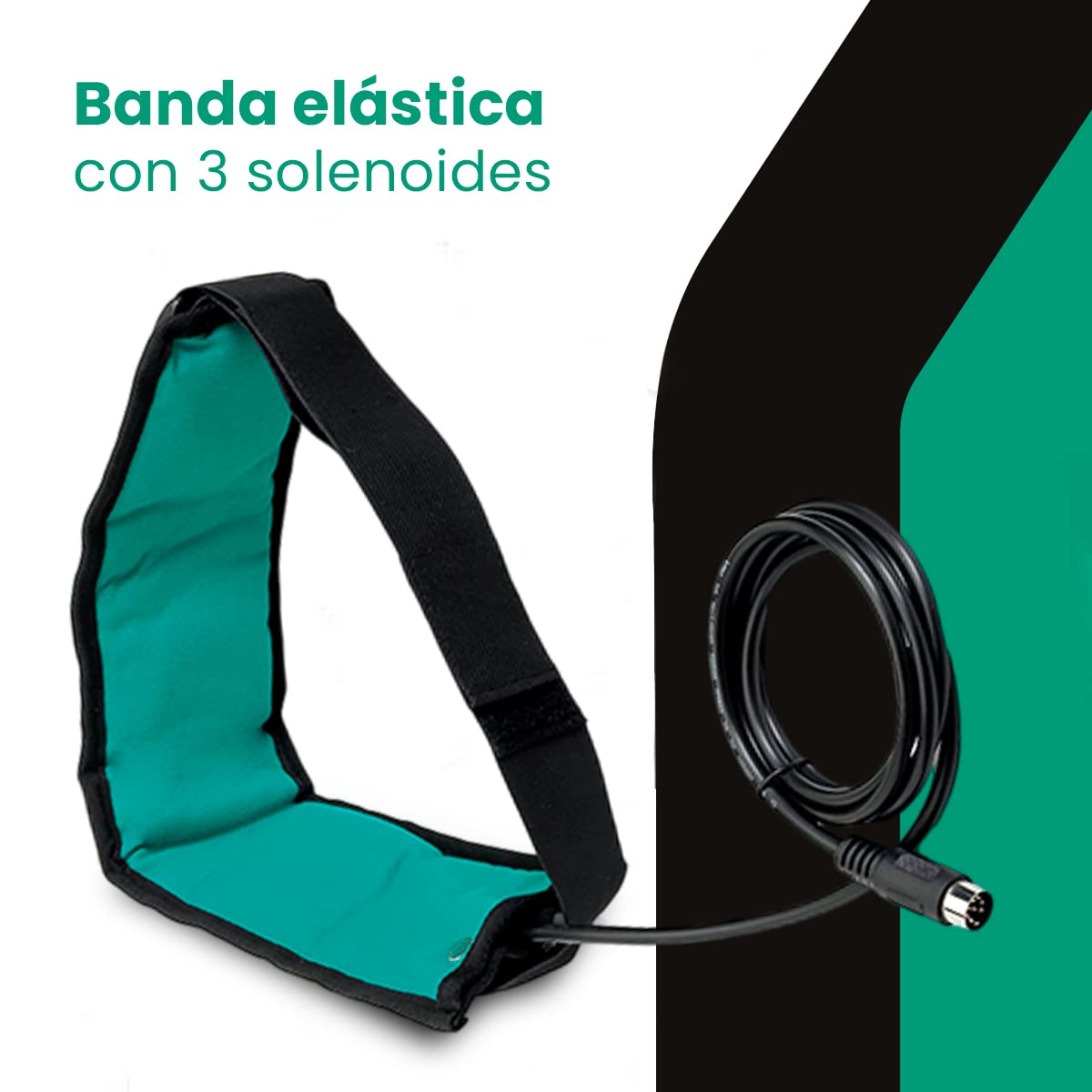 IACER I-TECH Faja terapéutica con 3 solenoides