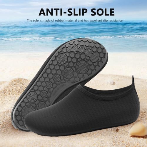 Image of Water Shoes for Women Men Quick-Dry Barefoot Aqua Socks Swim Pool Non Slip Surf Yoga Exercise Outdoor Trave Essentials