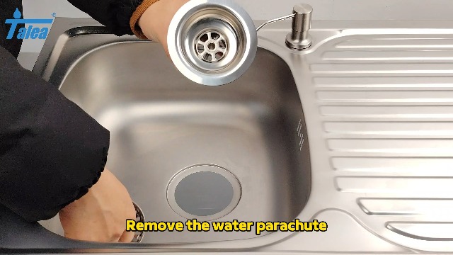 Colador para fregadero de acero inoxidable 4.5 pulgadas miniatura 7