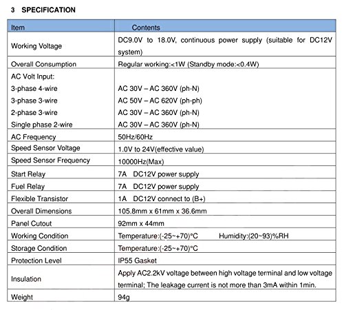 Datakom Dkg 116 Generator Manual And Remote Start Control