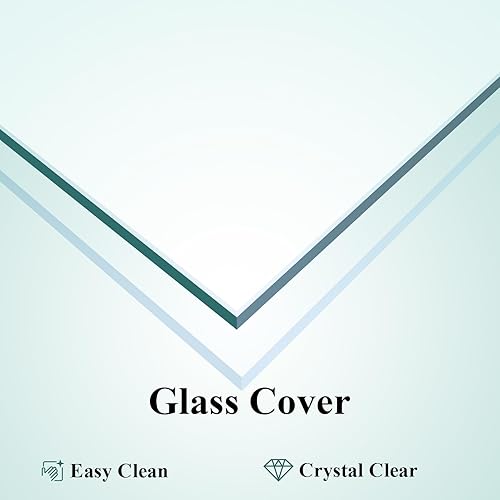 Miniatura 3 de RPJC Marco de 11 x 14 pulgadas hecho de madera maciza y vidrio de alta definición para fotos de 8 x 10 pulgadas, con paspartú, u 11 x 14 pulgadas,