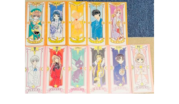 【レア】カードキャプターさくら/クロウカード全11枚 CLAMP タロット レア】カードキャプターさくら/クロウカード全11枚 CLAMP タロット